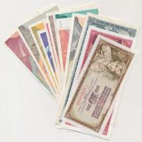 Jugoszlávia 1968-1993. 14db klf bankjegy T:I,II,II- Yugoslavia 1968-1993. 14pcs of mixed banknotes C:UNC,XF,VF