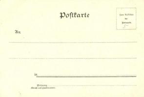 Alpine folklore, unknown publisher No. 6879 litho