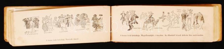 Mühlbeck Károly vidám fejlécei. Előszó: Herczeg Ferenc. Bp. 1935. Uj Idők. 80 lev. Kiadói zsinórfűzé...