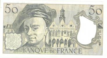 Franciaország 1989. 50Fr T:I-
France 1989. 50 Francs C:AU
Krause 152
