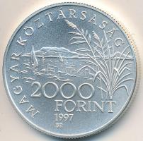 1997. 2000Ft Ag "Helka, Kelén" T:BU Dísztokban, tanúsítvánnyal Adamo EM146