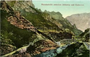 Jablanica, Grabovica, Narentadefilé / bridge (Rb)