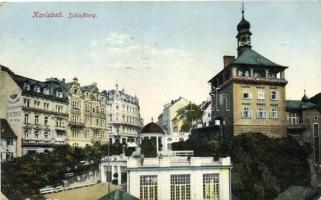 Karlovy Vary, Karlsbad; Schlossberg, C. Pietzner Photograph (fa)
