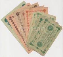 Oroszország / Szocialista Szövetségi Szovjet Köztársaság 1918. 3R (4x) + 10R + 25R + 50R + 100R + 250R T:III,III- Russia / Russian Socialist Federated Soviet Republic 1918. 3 Rubles (4x) + 10 Rubles + 25 Rubles + 50 Rubles + 100 Rubles + 250 Rubles C:F,VG