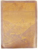 cca 1910 Album der Schweiz. Prospectus 8p. 25x33 cm