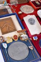 Brandi Jenő olimpiai bajnok vízilabdázó, edző és sportvezető hagyatéka: kb. 55db klf sport érem, pla...