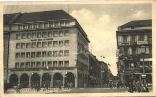 Berlin, Friedrichstrasse, Haus der Schweiz / street, Swiss house (pinhole)