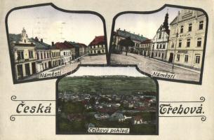 Ceska Trebova, Namesti, divci skola / main square, girl school