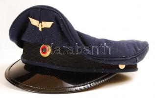 Német vasutas sapka, jelzett, méret:56