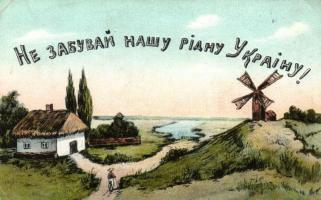 'Ne zabyvay nashi rudniy Ukrainy' Ukrainian patriotic propaganda (EK)