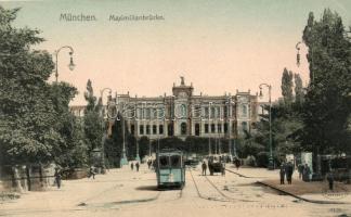 6 db háború előtti, használatlan NÉMET városképes lap / 6 pre-1945 GERMAN town-view postcards