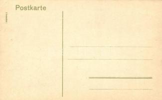 6 db háború előtti, használatlan NÉMET városképes lap / 6 pre-1945 GERMAN town-view postcards