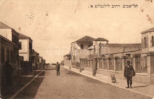 Tel Aviv, Lilienblum street, Hebrew New Year greeting