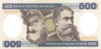 Brazília 1985. 500C T:I Brazil 1985. 500 Cruzeiros C:UNC Krause 200