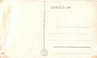 Sátoraljaújhely, Katolikus templom, villamos; Vajda József kiadása (Rb)