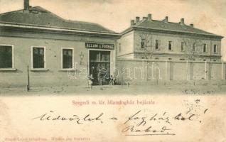 Szeged, Államfogház; Engel Lajos tulajdona (levágott / cut)