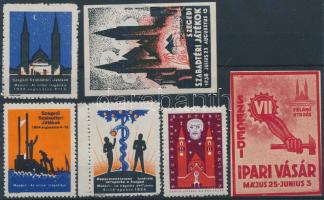 Szegedi Szabadtéri Játékok 6 db levélzáró