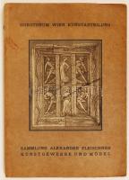 cca 1920 Bútor és óra árverési katalógus képekkel / Vintage Dorotheum catalogue
