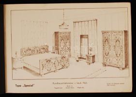 1937 60 Jahre A.L. Möbel. képes bútor ismertető katalógus 16p