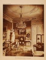 Josef Folnesics: Alte Innenräume österreichischer Schlösser, Paläste u. Wohnhäuser. Nagyméretű mappa...