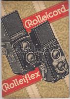 cca 1940 Rolleiflex képes katalógus / Picture catalogue 40 p.