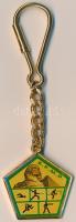 Egyiptom DN "Egyiptomi Öttusa Szövetség" aranyozott kulcstartója T:2 Egypt ND "Egyptian Modern Pentathlon Association" gilt key ring C:XF