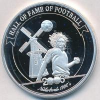 Uganda 2006. 2000Sh Ag "A labdarúgás halhatatlanjainak csarnoka - Hollandia 1990-es évek / Ruud...