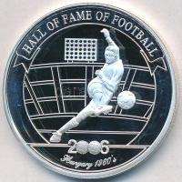 Uganda 2006. 2000Sh Ag "A labdarúgás halhatatlanjainak csarnoka - Magyarország 1960-as évek/Alb...