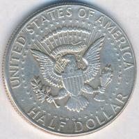 Amerikai Egyesült Államok 1964. 1/2$ Ag "Kennedy" T:2  USA 1964. 1/2$ Ag "Kennedy" C:XF  Krause KM#202