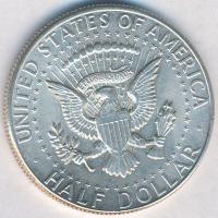 Amerikai Egyesült Államok 1964. 1/2$ Ag "Kennedy" T:2  USA 1964. 1/2$ Ag "Kennedy" C:XF  Krause KM#202