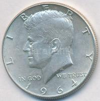 Amerikai Egyesült Államok 1964. 1/2$ Ag "Kennedy" T:2 
USA 1964. 1/2$ Ag "Kennedy&quo...