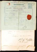 1877 Szállítólevél tanusítvánnyal