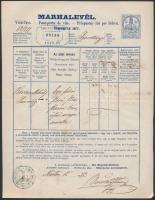 1877 Marhalevél "SIMONTORNYA"