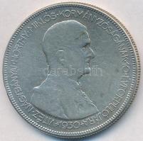 1930. 5P Ag "Horthy jobbra" T:3
Adamo P8