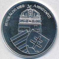 DN. "Nemzetünk nagyjai - Kossuth Lajos" Ag emlékérem (10,37g/0.999) T:PP Tanúsítvánnyal