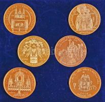 Bognár György (1944-) / Lebó Ferenc (1960-) 1991. "II. János Pál pápa látogatása" 6xklf ar...