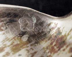 Ezüst (Ag) teáskanál készlet, 6 db, jelzett, 95,4 g /
Silver tea spoon set, 95,4 g