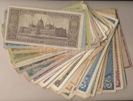 ~120db vegyes pengő, adópengő bankjegy T:vegyes