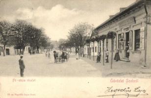 Szob, Fő utca; Hegedűs Lajos kereskedése, saját kiadása (EB)