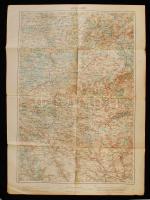 1914 5 db katonai térkép: Máramarossziget, Sztanyiszlav, Śniatyn, Kolomea, Brody, K.u.k. Militärgeographisches Institut, 1:200000, egységesen 56×37 cm / 5 military maps: Sighetu Marmaţiei/Stanislau/Stanisławów/, Śniatyn/, Kolomea/Kołomyja/ and Brody/, K.u.k. Militärgeographisches Institut; all of them are 56×37 cm