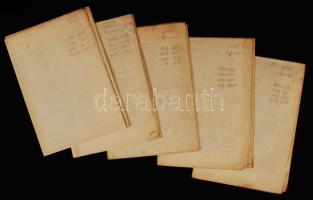 1914 5 db katonai térkép: Máramarossziget, Sztanyiszlav, Śniatyn, Kolomea, Brody, K.u.k. Militärgeog...