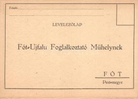 Fót, Fótújfalu, Suum Cuique rokkant telep, folding card