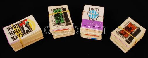 cca 1960-1970 893 db érdekes gyufacímke / match labels