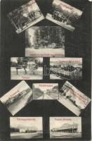 Nyíregyháza, Vasútállomás, Sóstó-Gyógyfürdő megállóhely, taligás; Levelezőlap Király kiadása