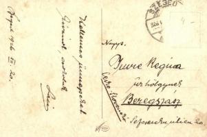 Christmas greeting, Italian art postcard, Degami 1024. s: Corbella (Rb)