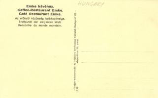 Budapest VII. Emke Kávéház belső