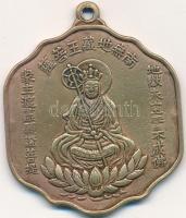 Laosz buddhista medál T:2 Laos buddhist medal C:XF