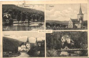 Bílovice nad Svitavou, church villa, railway station