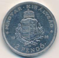 1936. 2P Ag "Liszt Ferenc" T:2 Adamo P7.3