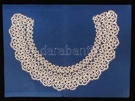 Régi csipke gallér szép állapotban